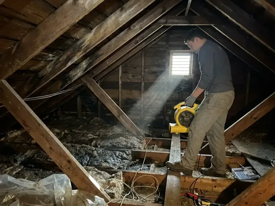 attic-water-damage-drying-proc-007 — frequently asked questions, Emergency Water Extraction & 24/7 Flood Response in Frazer,…